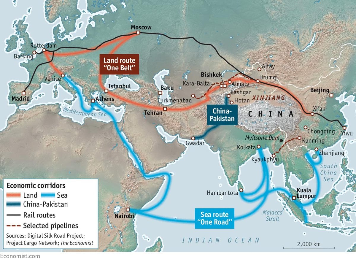 ประเทศจีนผ่านทางโครงการแผนที่
