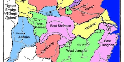 ประเทศจีนแผนที่ประวัติศาสตร์